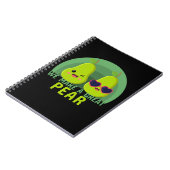 Funny Kawaii Fruit Pun Notizblock (Linke Seite)