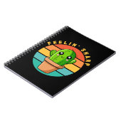 Funny Kawaii Niedlich Cactus Zitat Notizblock (Linke Seite)