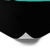 Funny Kawaii Niedlich Cactus Zitat Poster (Ecke)