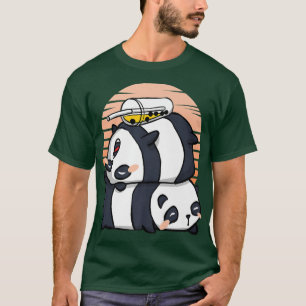Funny Kawaii Pandas Boba Bubble Tee Japanisches An