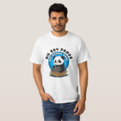 Funny Kawaii Ramen Panda T-Shirt (Vorne ganz)