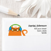 Funny Kawaii Rücksendeadresse (Insitu)