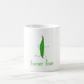 Funny Kawaii Runner Bean Graphic Running Geschenk Kaffeetasse (Mittel)