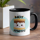 Funny Kawaii S'mores Hot Mess Tasse