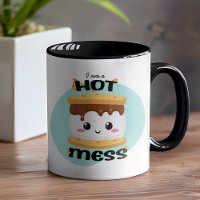 Funny Kawaii S'mores Hot Mess