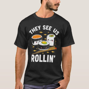 Funny Kawaii Sushi Roll Food Lover Spaß für Sushi T-Shirt