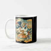Funny Kawaii Unicorn Ramen Noodle Bowl Japanese Wa Kaffeetasse (Links)