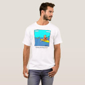 Funny Kayak Spaß Tee Shirt (Vorne ganz)