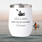 Funny Kayaking Geschenk, Kayaker Zitat Personalisi