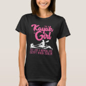 Funny Kayaking Girl I - Museo Cantonale d'Arte Coo T-Shirt (Vorderseite)