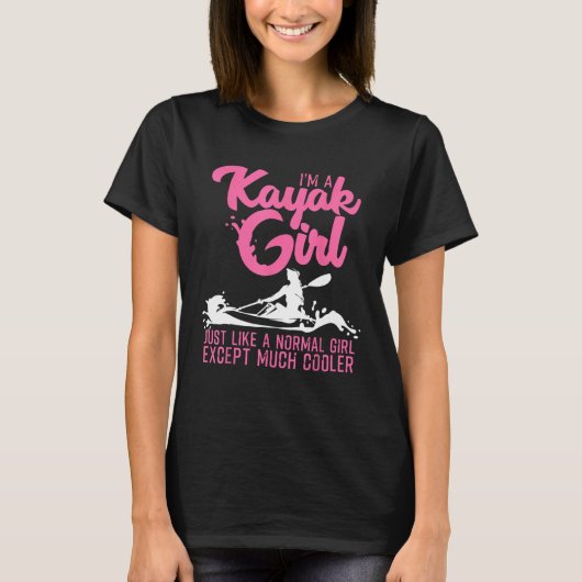 Funny Kayaking Girl I - Museo Cantonale d'Arte Coo T-Shirt (Vorderseite)