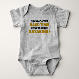 Funny Kayaking Jersey Bodysuit für Baby Baby Strampler