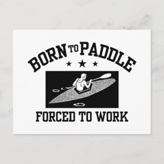 Funny Kayaking Postkarte