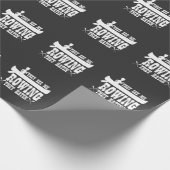 Funny Kayaking sie sehen mich rudern Geschenkpapier (Ecke)