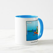 Funny Kayaking Spaß Tasse Geschenk (VorderseiteRechts)