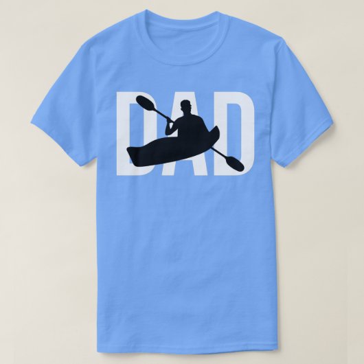 Funny Kayaking Vater Niedliches Geschenk für Kayak T-Shirt (Design vorne)