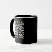 Funny Keeshond Hund für Keeshond Vater Tasse (Vorderseite Links)