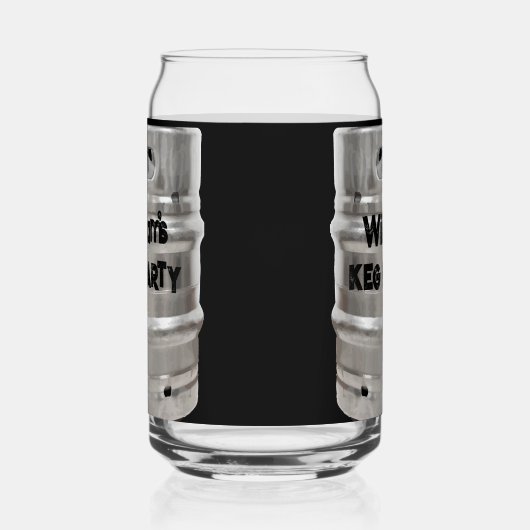 Funny Keg Party kann Trinkglas formen Dosenglas (Rechts)