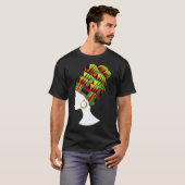 Funny Kente Cloth Head Wrap Gift For African Ameri T-Shirt (Vorne ganz)
