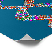 Funny Ker Player Texas Holdem Casino Ker  Poster (Ecke)