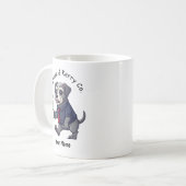Funny Kerry Blue Terrier Dog Business Suit Coffee  Kaffeetasse (Vorderseite Links)