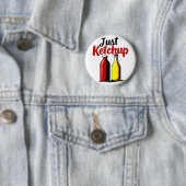 Funny Ketchup Bottle Grafik einfach Ketschup Button (Beispiel)