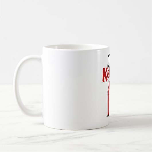 Funny Ketchup Bottle Grafik einfach Ketschup Kaffeetasse (Links)
