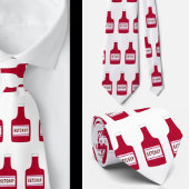 Funny Ketchup Catsup Gag Geschenk Neck Tie Necktie Krawatte