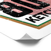 Funny Ketchup Lover Themed Tomato Sauce Feinschmec Poster (Ecke)