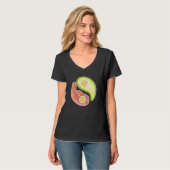 Funny Keto Diet Meat Eggs Avocado Ying Yang Zen Sy T-Shirt (Vorderseite Vollansicht)