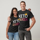 Funny Keto Diet Shirt Keto Queen Tshirt Ketogenisc (Unisex)