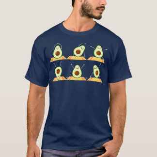 Funny Keto s Active Avocado Yoga Fitness T-Shirt