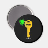 Funny Key West Magnet (Vorderseite/Rückseite)