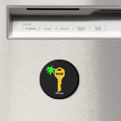 Funny Key West Magnet (In Situ (Geschirrspüler))