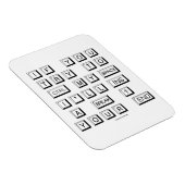 Funny Keyboard Magnet (Rechte Seite)