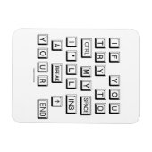 Funny Keyboard Magnet (Horizontal)