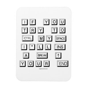 Funny Keyboard Magnet