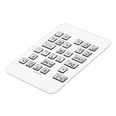 Funny Keyboard Magnet (Linke Seite)