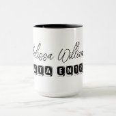 Funny Keyboard Typografy Professionals Data Entry Tasse (Zentrum)