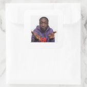 Funny Khaby Meme Vinyl Sticker (Tasche)