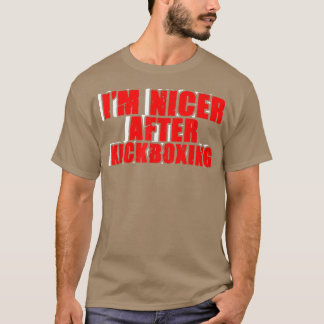 Funny Kickboer Fighter Kickboing MMA Martial Arts T-Shirt