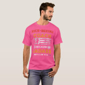 Funny Kickboxing Coach für Männer Badass Kickboxin T-Shirt (Vorne ganz)