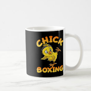 Funny Kickboxing Fighting Girl Niedlich Kick Boxin Kaffeetasse
