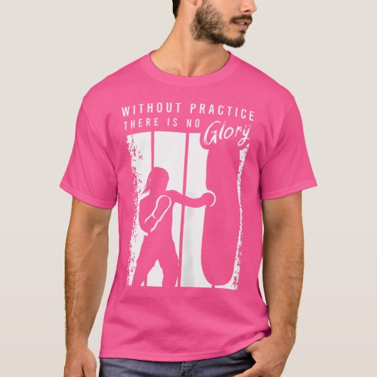 Funny Kickboxing für einen Kickboxer T-Shirt (Vorderseite)