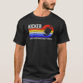 Funny Kicker, weil Quarterbacks auch Helden brauch T-Shirt (Vorderseite)
