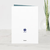 Funny Kicking Donkey Vatertag Card Karte (Rückseite)