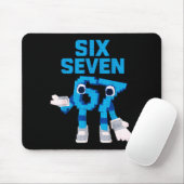 Funny Kid Meme Six Seven 6 7 Italian Brainrot Bruh Mousepad (Mit Mouse)