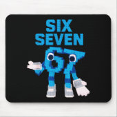 Funny Kid Meme Six Seven 6 7 Italian Brainrot Bruh Mousepad (Vorne)