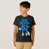 Funny Kid Meme Six Seven 6 7 Italian Brainrot Bruh T-Shirt (Vorne ganz)