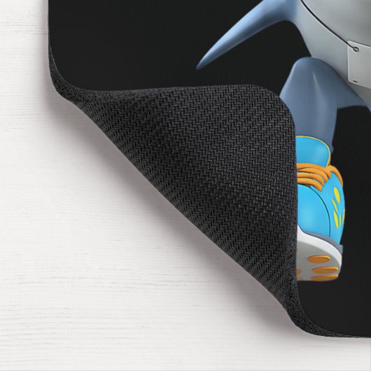 Funny Kids 67 Meme Tralalero Trala Runner Italia Mousepad (Ecke)